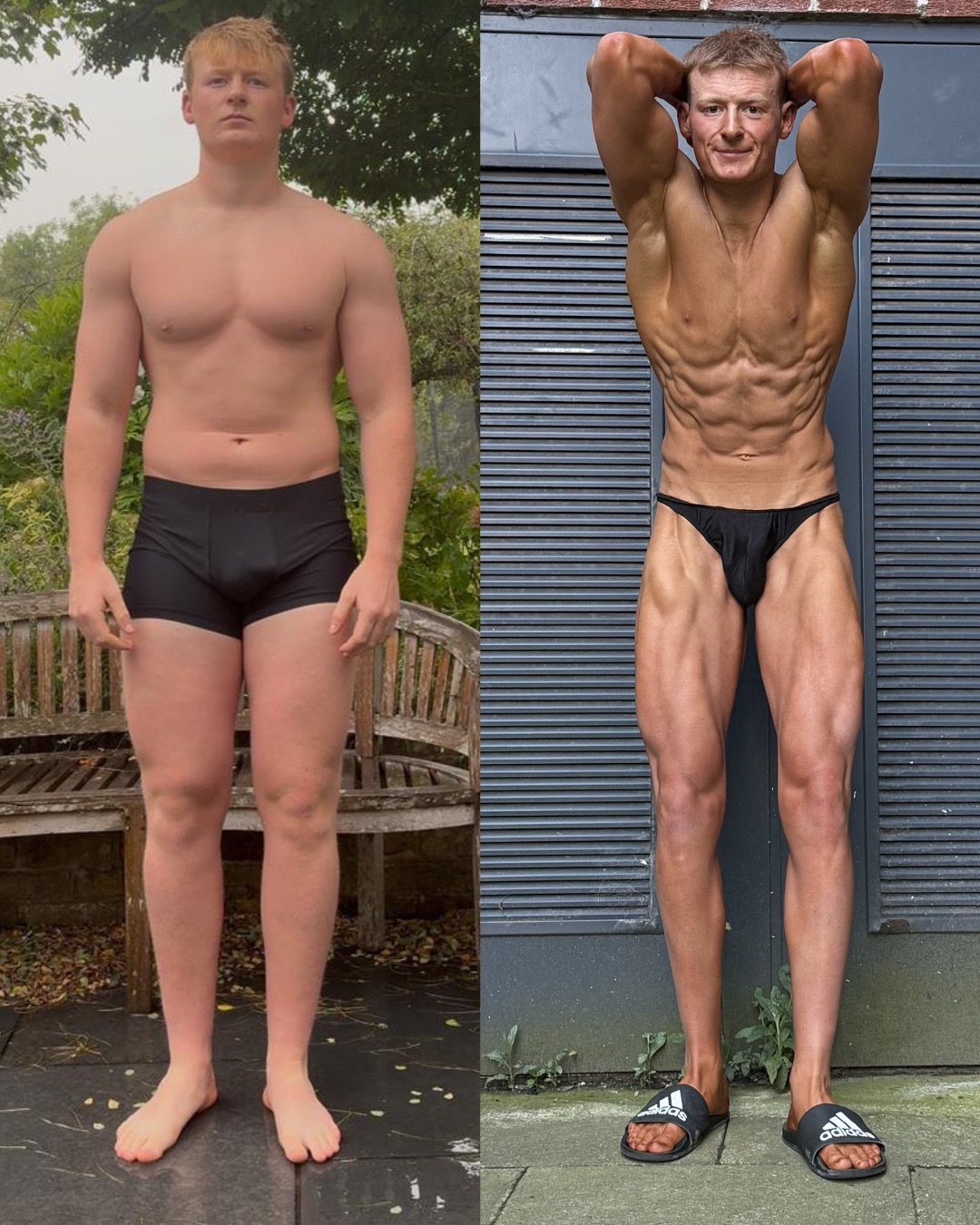 A1 client lean physique transformation comparison