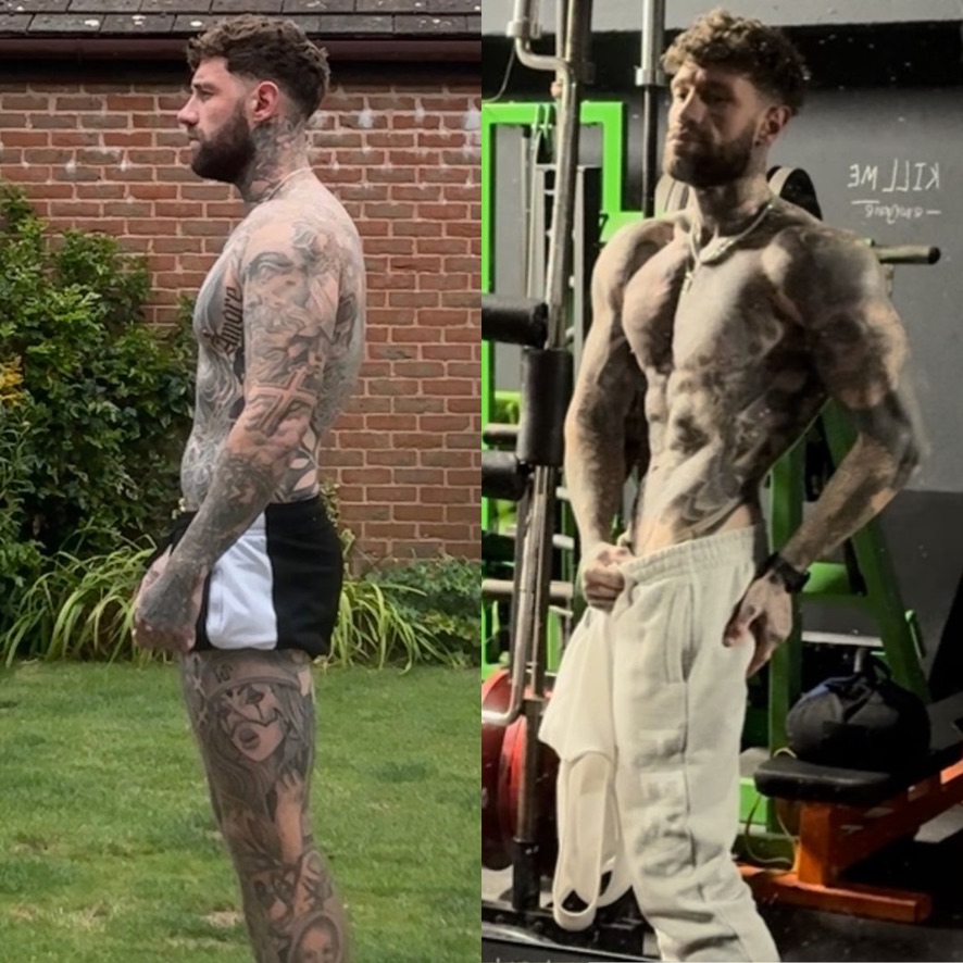 A1 male client side profile transformation comparison