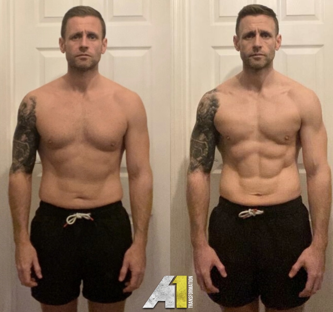 A1 male client lean physique comparison